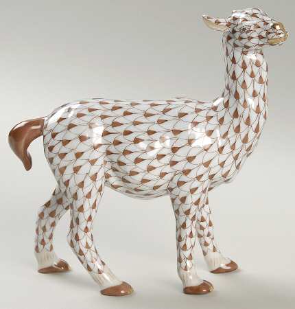 Horses (Equine) Llama-Chocolate - No Box