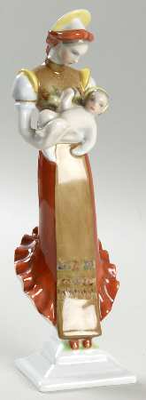 Religious Peasant Madonna Standing - No Box