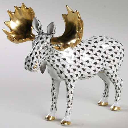 Deer Moose-Black - No Box