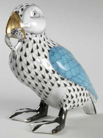 Birds Puffin-Black - No Box