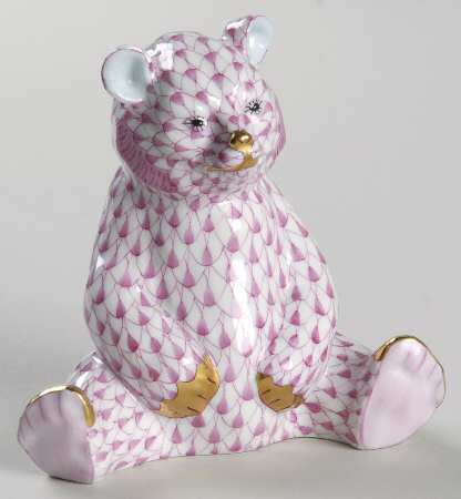 Bears Baby Bear Sitting-Raspberry - No Box