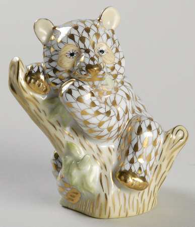 Collector's Guild Figurines Baby Giant Panda-2002 Gold - Boxed