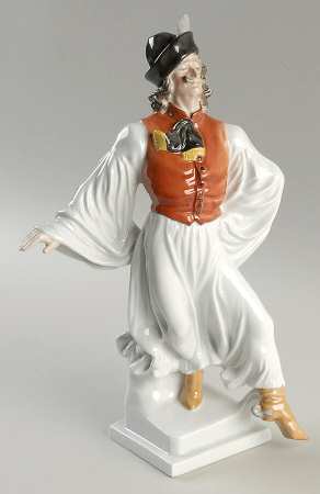 Children Hungarian Lad, Dancing-Rust Vest - No Box