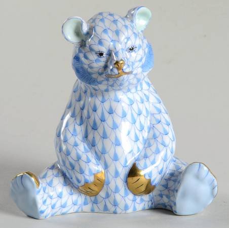 Bears Baby Bear Sitting-Blue - No Box