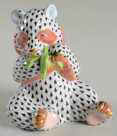 Bears Panda-Black/Rust Eyes - No Box