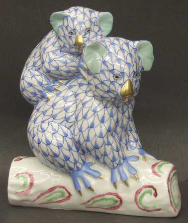 Bears Pair Of Koalas-Blue - No Box