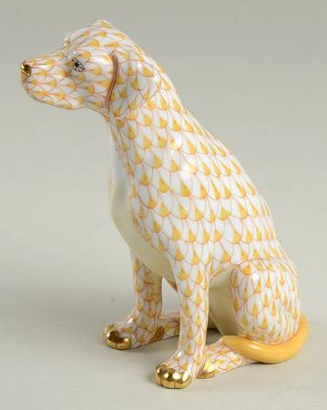 Dogs Dalmatian Seated-Butterscotch - No Box