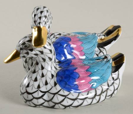Ducks Pair Of Ducks-Black - No Box