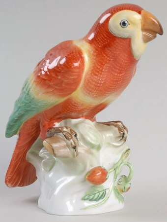 Birds Parrot-Sitting/Natural - No Box