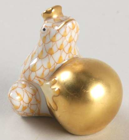 Frogs Frog On Ball-Butterscotch - No Box