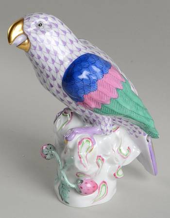 Birds Parrot-Sitting/Lilac - No Box