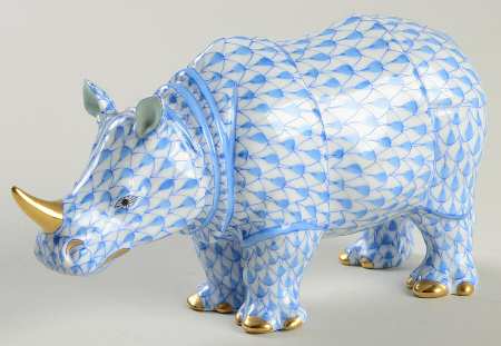 Hippos & Rhinos Rhino-Blue - No Box
