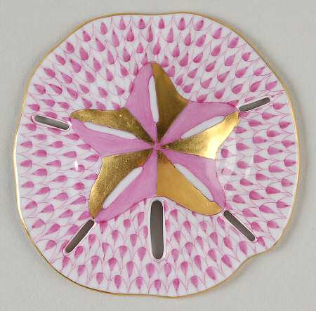 Shells Sand Dollar-Raspberry - No Box