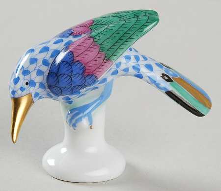 Birds Miniature Brazilian Blackbird-Blue - No Box