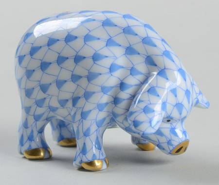 Pigs Miniature Pig-Blue - No Box