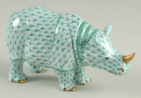 Hippos & Rhinos Rhino-Green - No Box