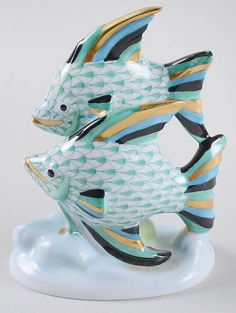 Fish Pair Of Fish-Green - No Box