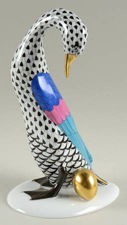 Nursery Rhymes-Fairy Tales Goose W/Golden Egg-Black - No Box