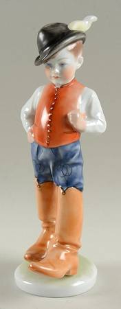 Nursery Rhymes-Fairy Tales Little Tom Thumb-Rust Vest - No Box