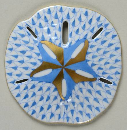 Shells Sand Dollar-Blue - No Box