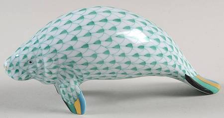 Sea Marine Animals Manatee-Green - No Box