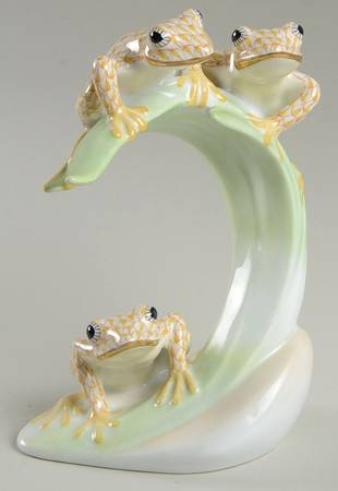 Frogs Tree Frogs On Palm-Butterscotch - No Box
