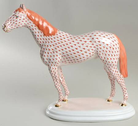 Horses (Equine) Horse-Large/Rust - No Box