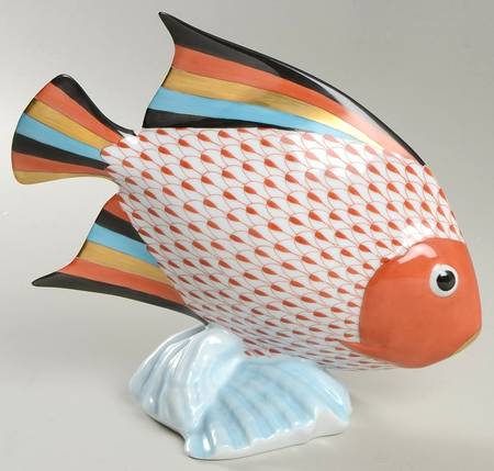 Fish Fish-Large/Rust - No Box