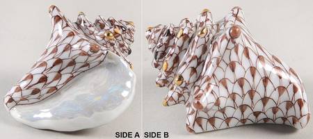 Shells Small Conch Shell-Chocolate - No Box
