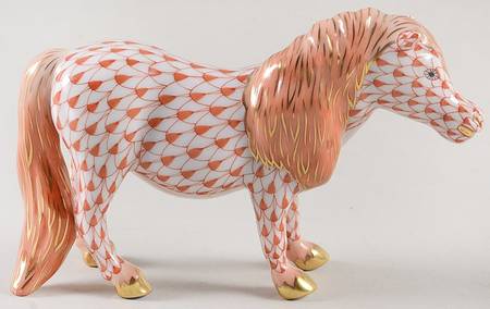 Horses (Equine) Shetland Pony-Rust - No Box