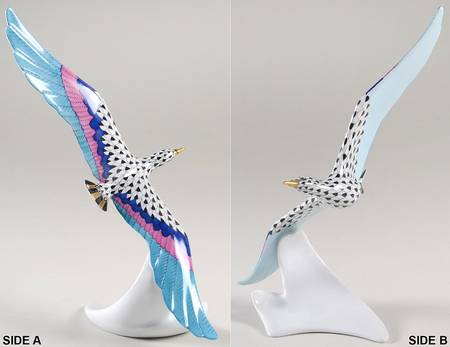 Birds Sea Gull-Black - No Box
