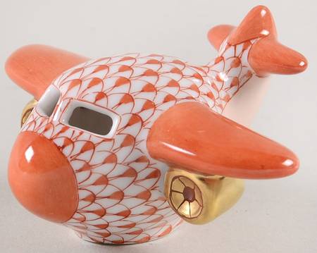Childrens's Gifts & Toys Airplane-Rust - No Box
