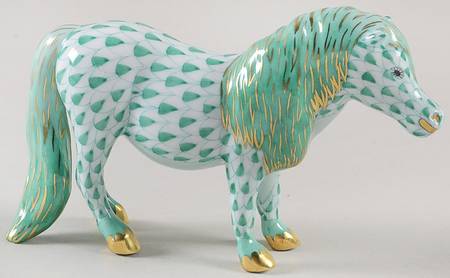 Horses (Equine) Shetland Pony-Green - No Box