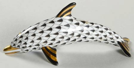 Dolphins Medium Dolphin-Black - No Box