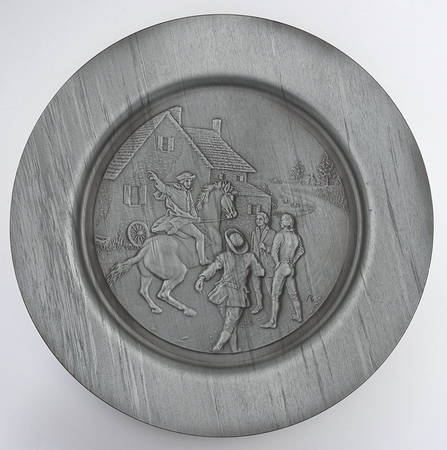 Bicentennial Plate Paul Revere - No Box