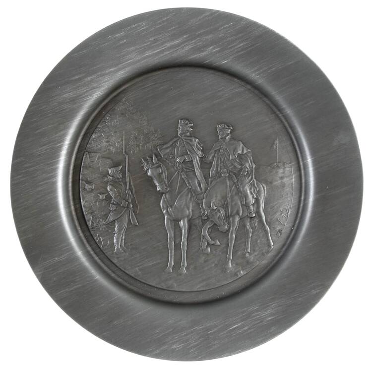 Bicentennial Plate Valley Forge - No Box