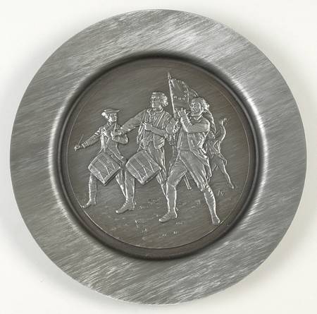 Bicentennial Plate Spirit Of 76 - With Box