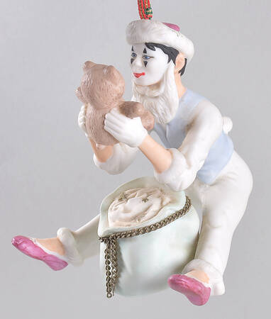 1987 Hallmark Christmas Ornaments Christmas Time Mime - Boxed