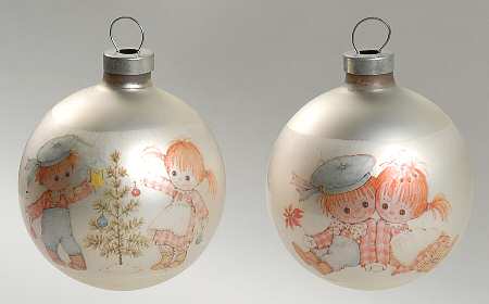1974 Hallmark Christmas Ornaments by Hallmark Gold Crown