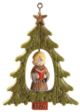 1976 Hallmark Christmas Ornaments Twirl About Angel - Boxed