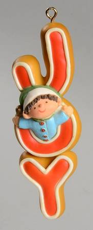 1978 Hallmark Christmas Ornaments Joy - Boxed