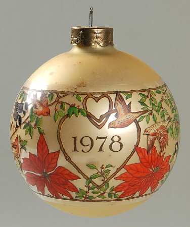 1978 Hallmark Christmas Ornaments Love - Boxed