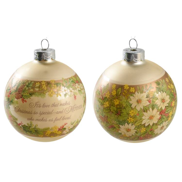 1979 Hallmark Christmas Ornaments Mother - Boxed