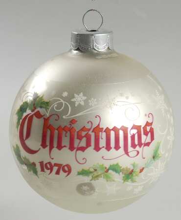 1979 Hallmark Christmas Ornaments Love - Boxed
