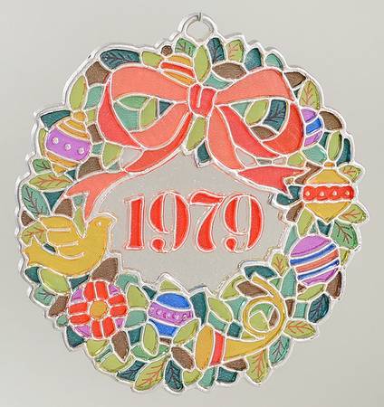 Colors of Christmas 1979-Holiday Wreath-Ambassador - Boxed