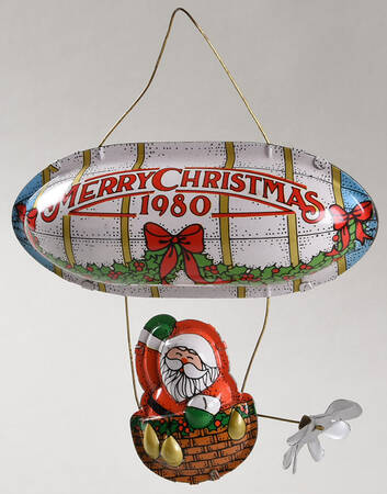 1980 Hallmark Christmas Ornaments Santa's Flight - Boxed