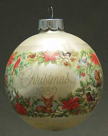1980 Hallmark Christmas Ornaments Grandmother - Boxed