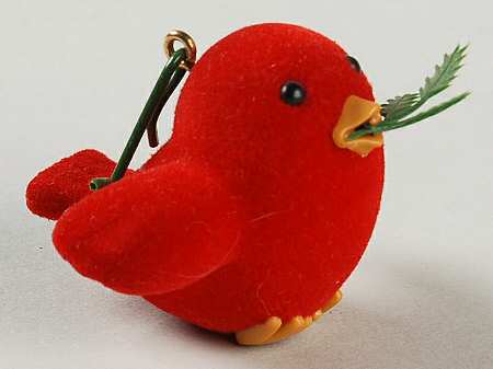 1980 Hallmark Christmas Ornaments Little Trimmer-Merry Redbird - Boxed