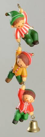 1980 Hallmark Christmas Ornaments Elfin Antics - Boxed