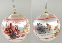 1980 Hallmark Christmas Ornaments Santa's Workshop-Santa With Toys - Boxed